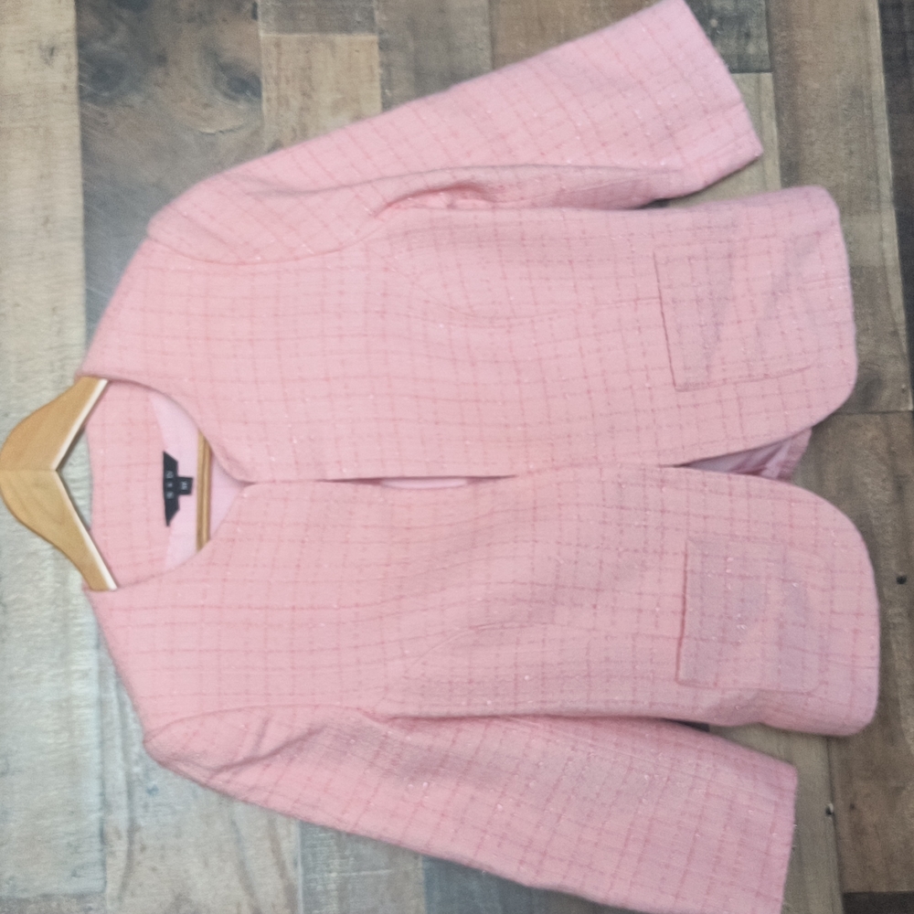 Vintage S&D Made in the USA Soft Pink Barbiecore Blazer Sz Med Women